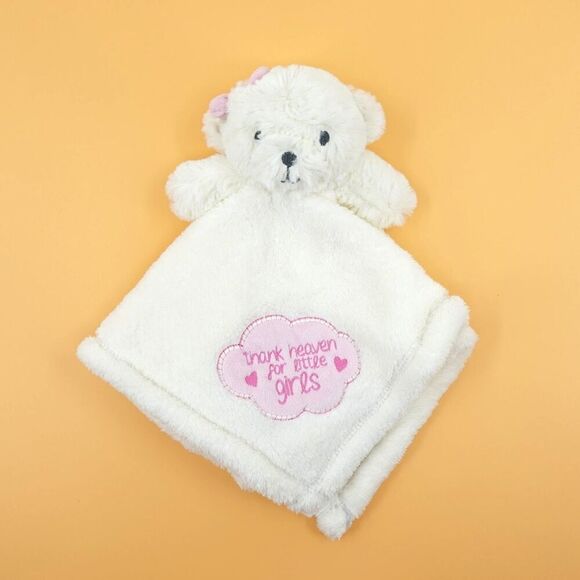 3 Lovey Elegant Baby Organics Blankie - Bear Baby Gear - Elephant Modern Baby - Picture 7 of 12